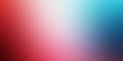 Light Blue, Red vector background with rectangles.