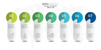 Infographic elements for content, diagram, flowchart, steps, parts, timeline, workflow, chart. vector