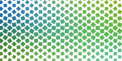 Light Blue, Green vector pattern in square style.