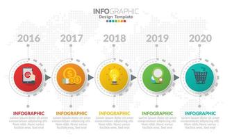 elementos infográficos para contenido, diagrama, diagrama de flujo, pasos, partes, línea de tiempo, flujo de trabajo, gráfico. vector