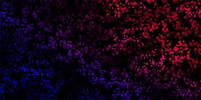 Dark purple, pink vector template with abstract forms