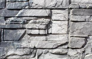 Grey stone wall photo