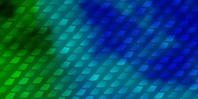 Light Blue, Green vector pattern in square style.