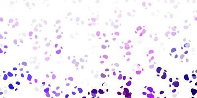Light purple vector backdrop with chaotic shapes