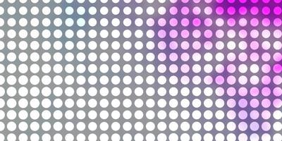 Light Purple vector template with circles.