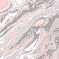 Liquid marble texture with abstract colorful background vector