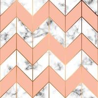 Vector marble texture, seamless pattern design with golden geometric lines, black and white marbling surface, modern luxurious background