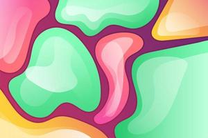 gradient colorful modern liquid background vector