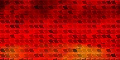 Dark Orange vector texture in rectangular style.