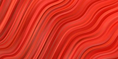 Light Red vector template with wry lines.