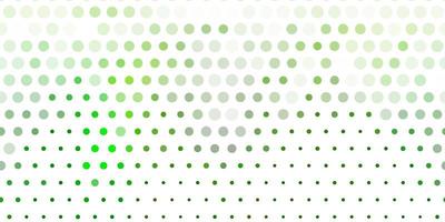 Light green vector backdrop with dots.