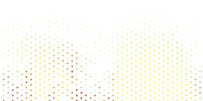 Light yellow vector backdrop with dots