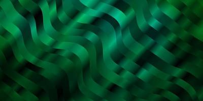 Light Green vector backdrop with curves.