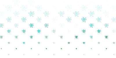Light Green vector background with covid-19 symbols