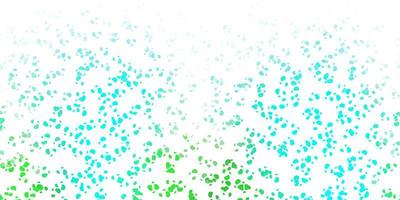 Light green vector pattern with abstract shapes.