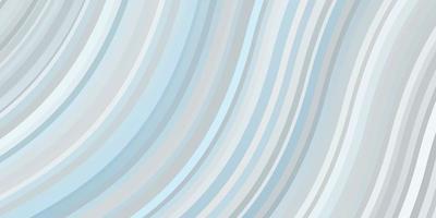 Light BLUE vector backdrop with curves.