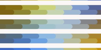 Light Blue, Yellow vector pattern with lines.