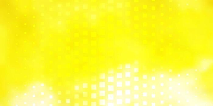Light Yellow vector pattern in square style.