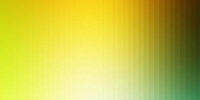 Light Green, Yellow vector pattern in square style.