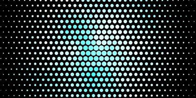 Dark BLUE vector pattern with circles.