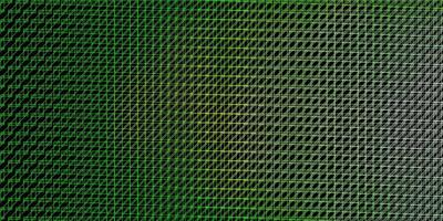Dark Green vector texture with lines.