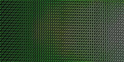 textura de vector verde oscuro con líneas.