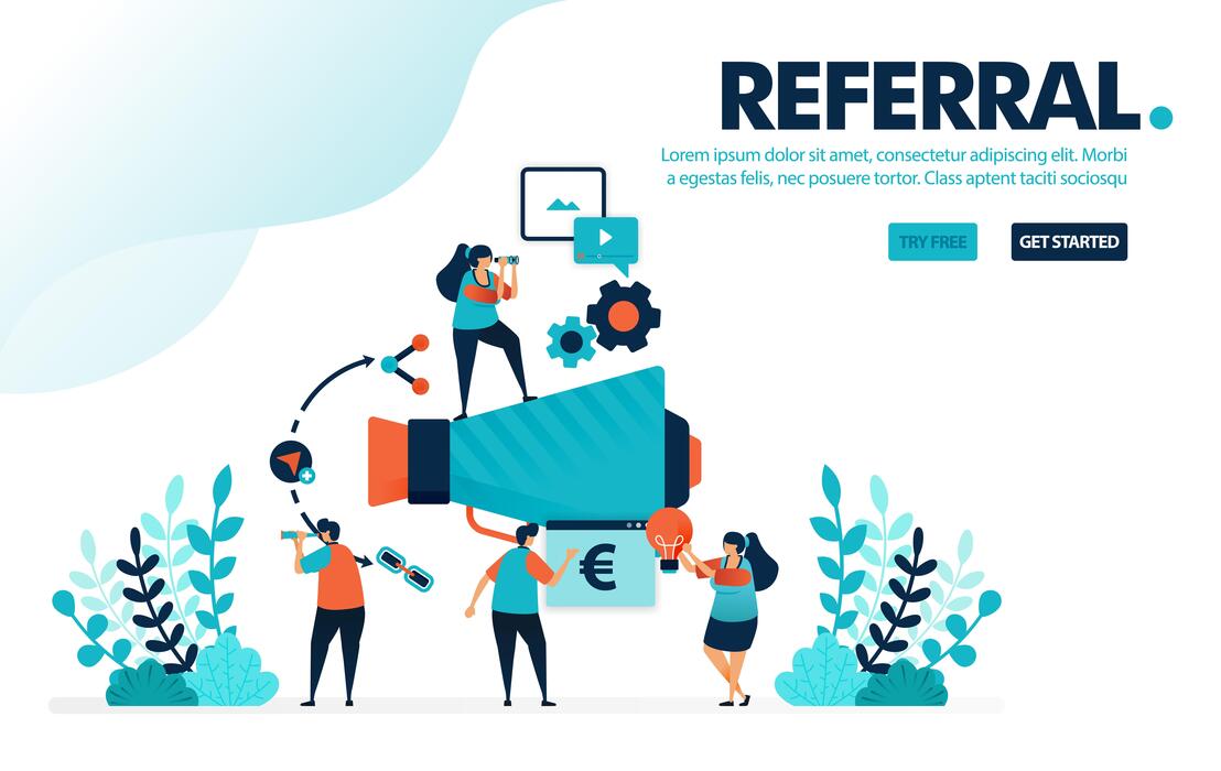 Referral Vector Art, Icons, and Graphics for Free Download