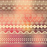 patrón tribal azteca en rayas