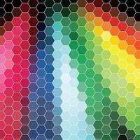 Abstract geometric colorful pattern background vector