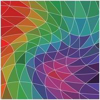 Abstract geometric colorful pattern background vector