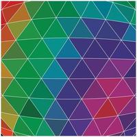 Abstract geometric colorful pattern background vector