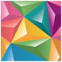 Abstract geometric colorful pattern background vector