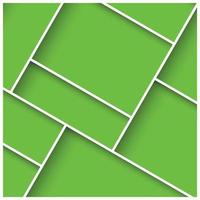 Fondo cuadrado 3d abstracto con azulejos de colores vector