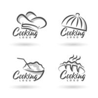 Cooking logo template vector