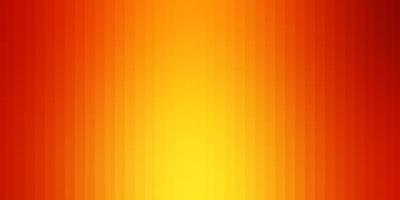 Fondo de vector naranja claro en estilo poligonal.