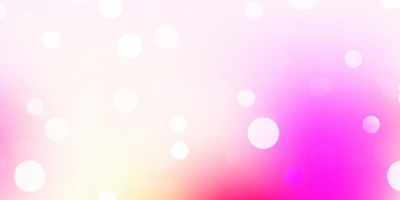Light pink, yellow vector backdrop with chaotic shapes.