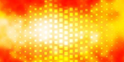 Light Orange vector background in polygonal style.