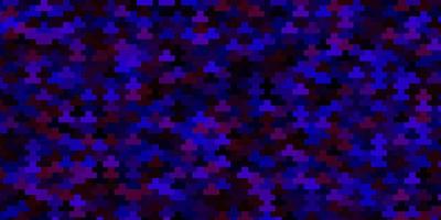 Dark Blue, Red vector background in polygonal style.