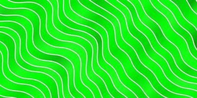 Light Green vector pattern with lines.