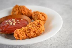 Crispy fried chicken photo