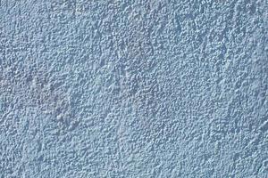 Textura de pared limpia de estuco azul foto