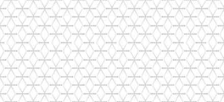 Abstract seamless pattern. Stylish dotted line ornament with geometric shapes. vector