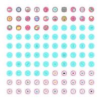 Icon Set Of Search Engine Optimization vector