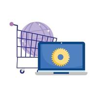 online payment, computer shopping cart world, ecommerce market, mobile app