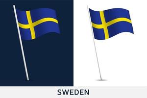 Sweden vector flag