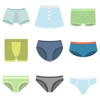 Men underpants vector design illustration isolated on white background