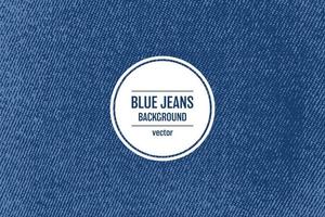 Ilustración de diseño de vector de fondo de textura de jeans