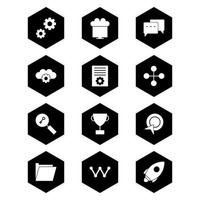 Icon Set Of Search Engine Optimization For Personal And Commercial Use... vector