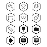 Icon Set Of Search Engine Optimization For Personal And Commercial Use... vector