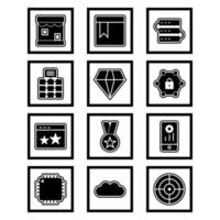 Icon Set Of Search Engine Optimization For Personal And Commercial Use... vector